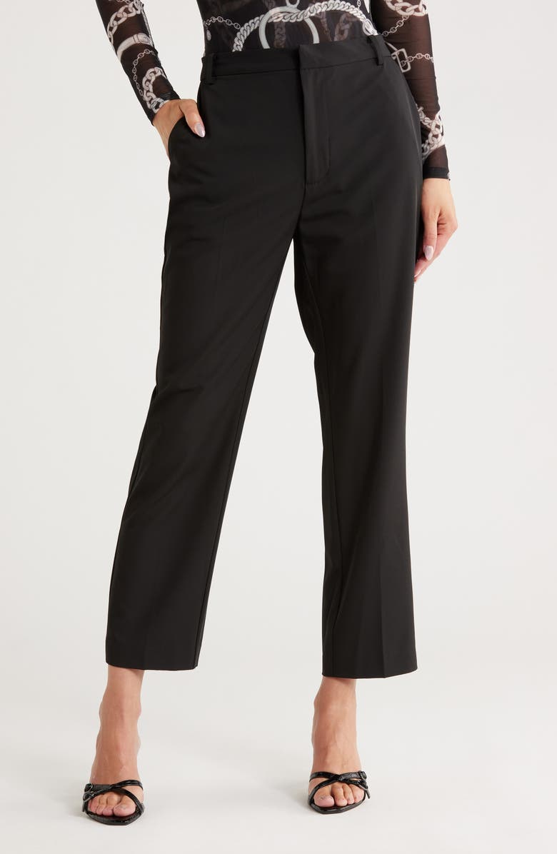 L'AGENCE Enola Ankle Slim Straight Pants, Main, color,