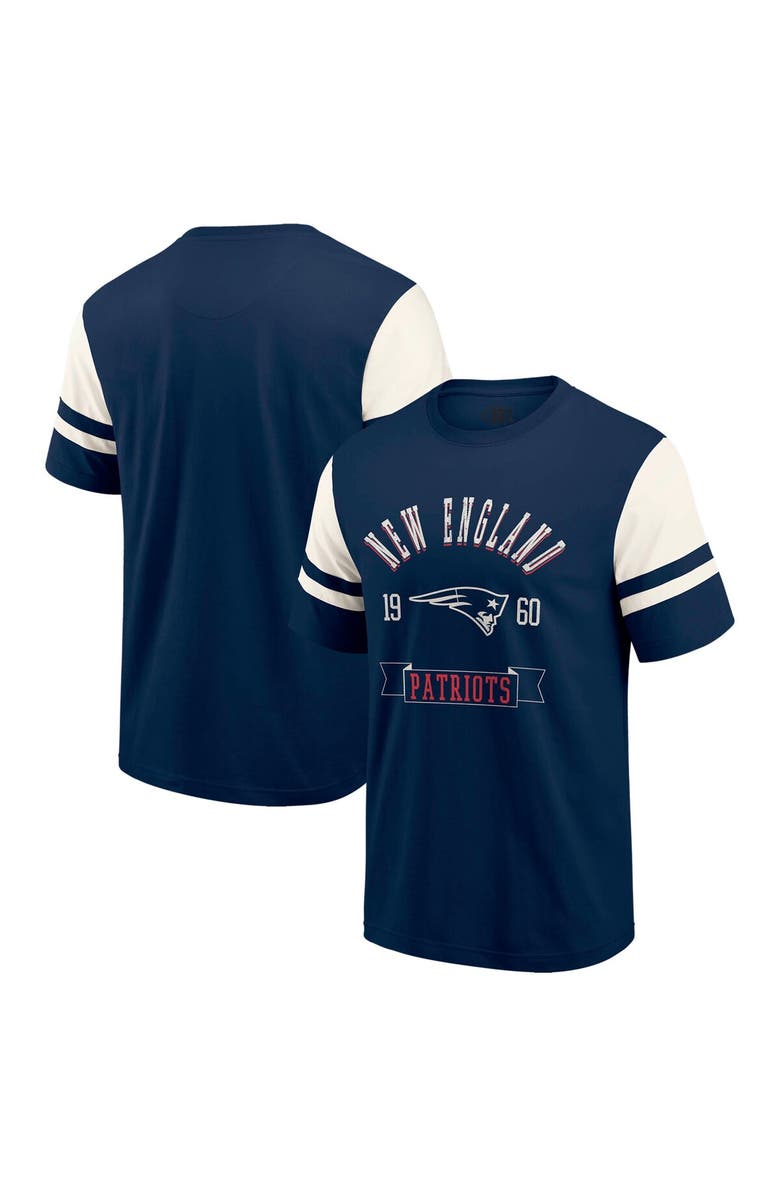 Darius Rucker Collection by Fanatics Men's Darius Rucker Collection by Fanatics Navy New England Patriots Football T-Shirt, Main, color, Navy