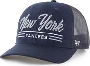 '47 Men's '47 Navy New York Yankees Garner Trucker Adjustable Hat