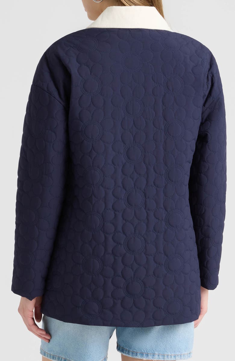 NVLT Quilted Shacket, Alternate, color, Navy