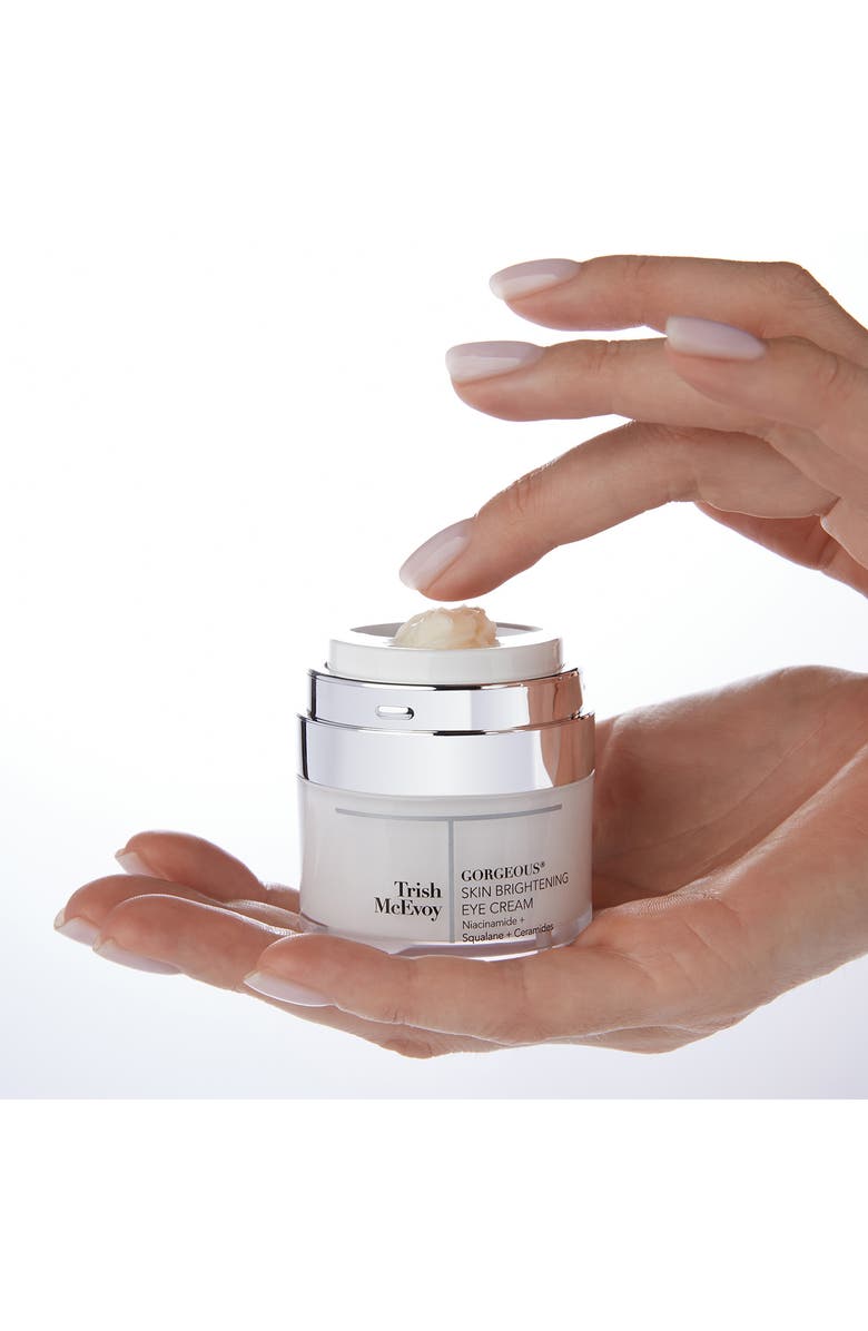 Trish McEvoy Gorgeous<sup>®</sup> Skin Brightening Eye Cream, Alternate, color,