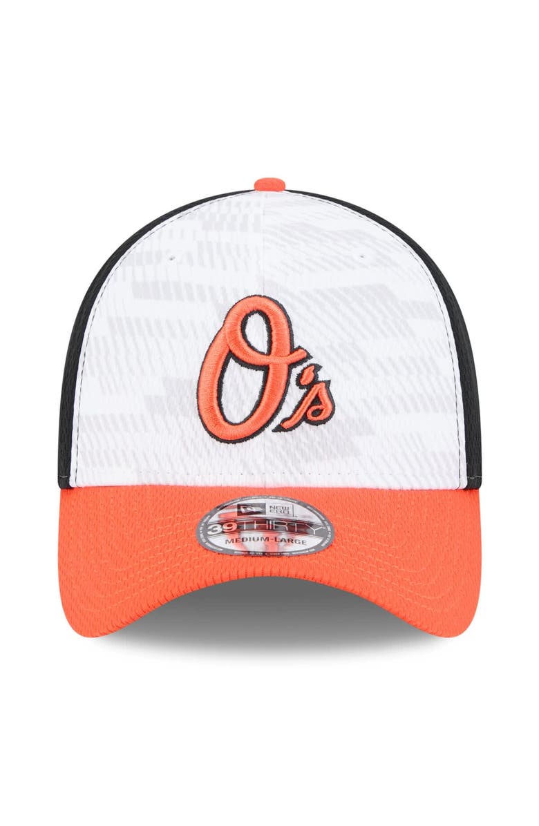 New Era Men's New Era Black/Orange Baltimore Orioles 2025 MLB Clubhouse 39THIRTY Flex Hat, Alternate, color, 