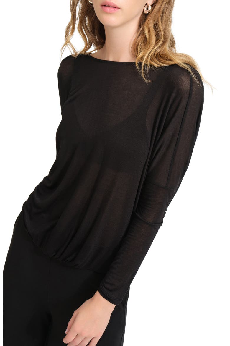 Zadie Wide Leg Jumpsuit, Alternate, color, BLACK