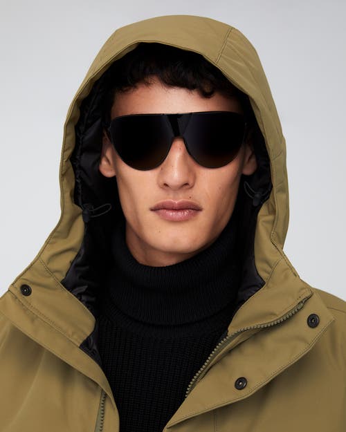 Quartz Co. Alban | Hooded Insulated Winter Jacket In Khaki