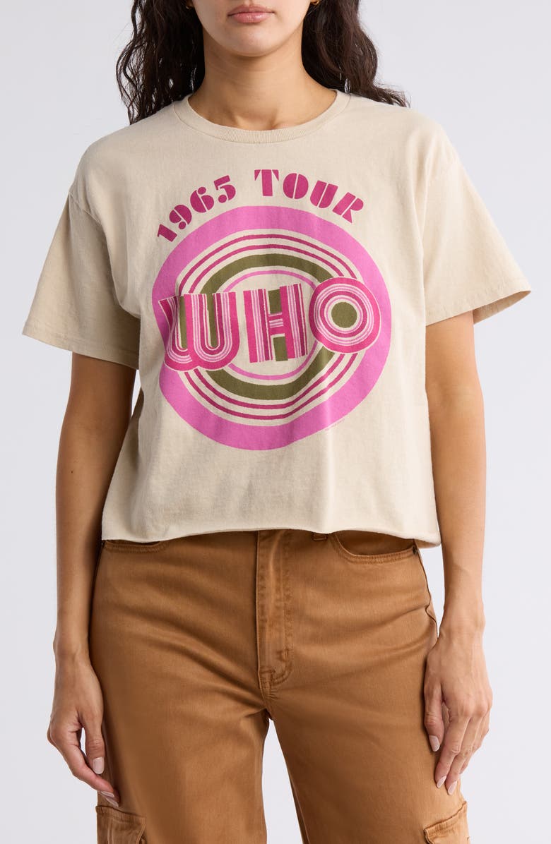 Junk Food The Who 1965 My Generation Tour Graphic T-Shirt, Main, color, 