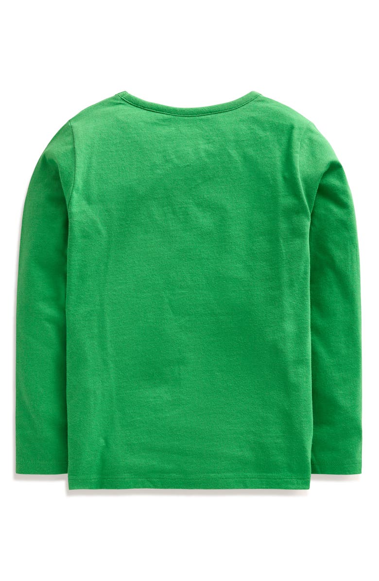 Mini Boden Kids' Animal Appliqué Long Sleeve Cotton Graphic T-Shirt, Alternate, color, 