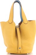 Pre-Owned Hermes Eclat Picotin Lock Bag Clemence PM