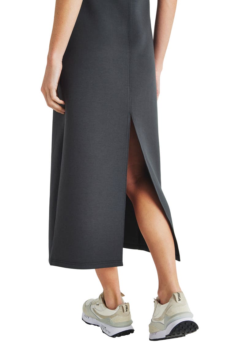 Caprice Midi Dress, Alternate, color, LEAD