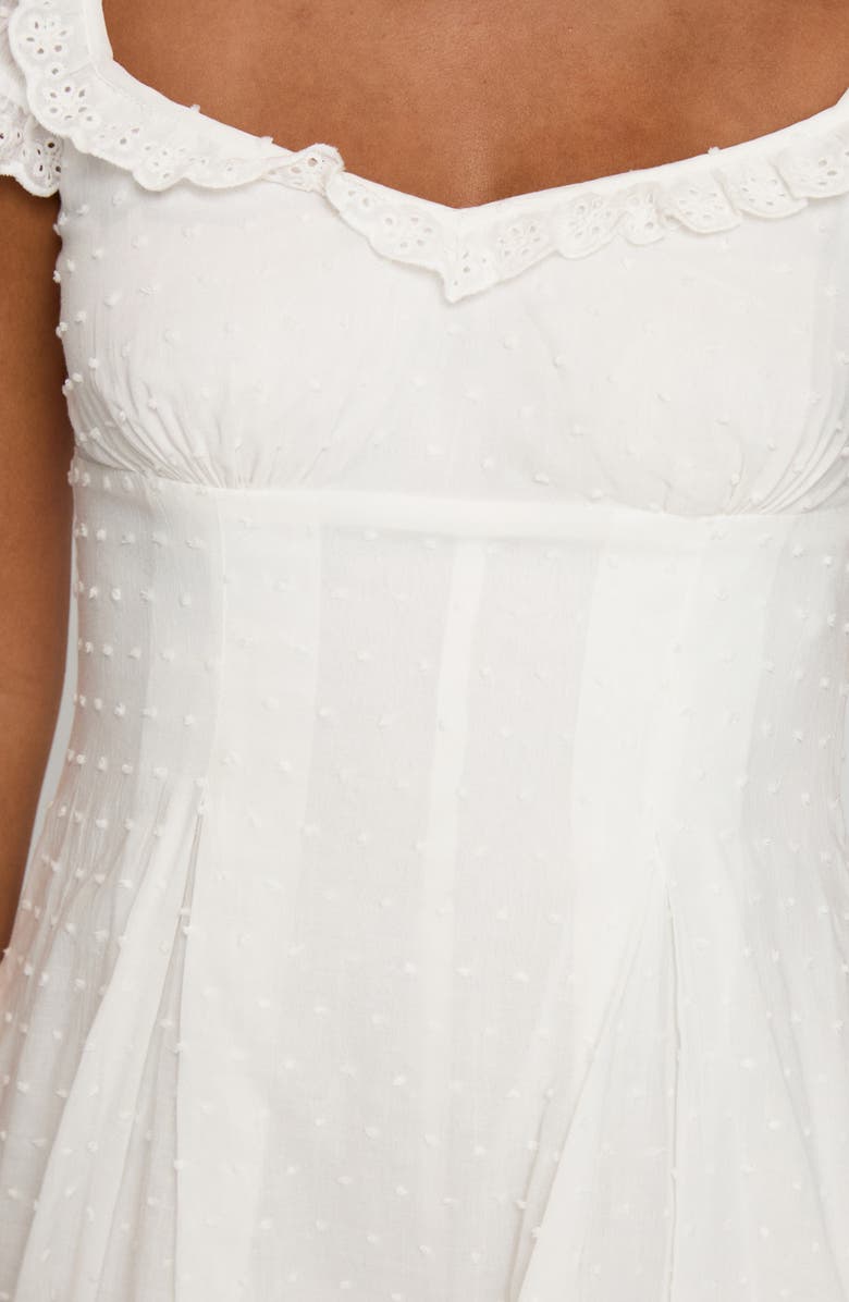 Princess Polly Want Your Love Minidress, Alternate, color, White