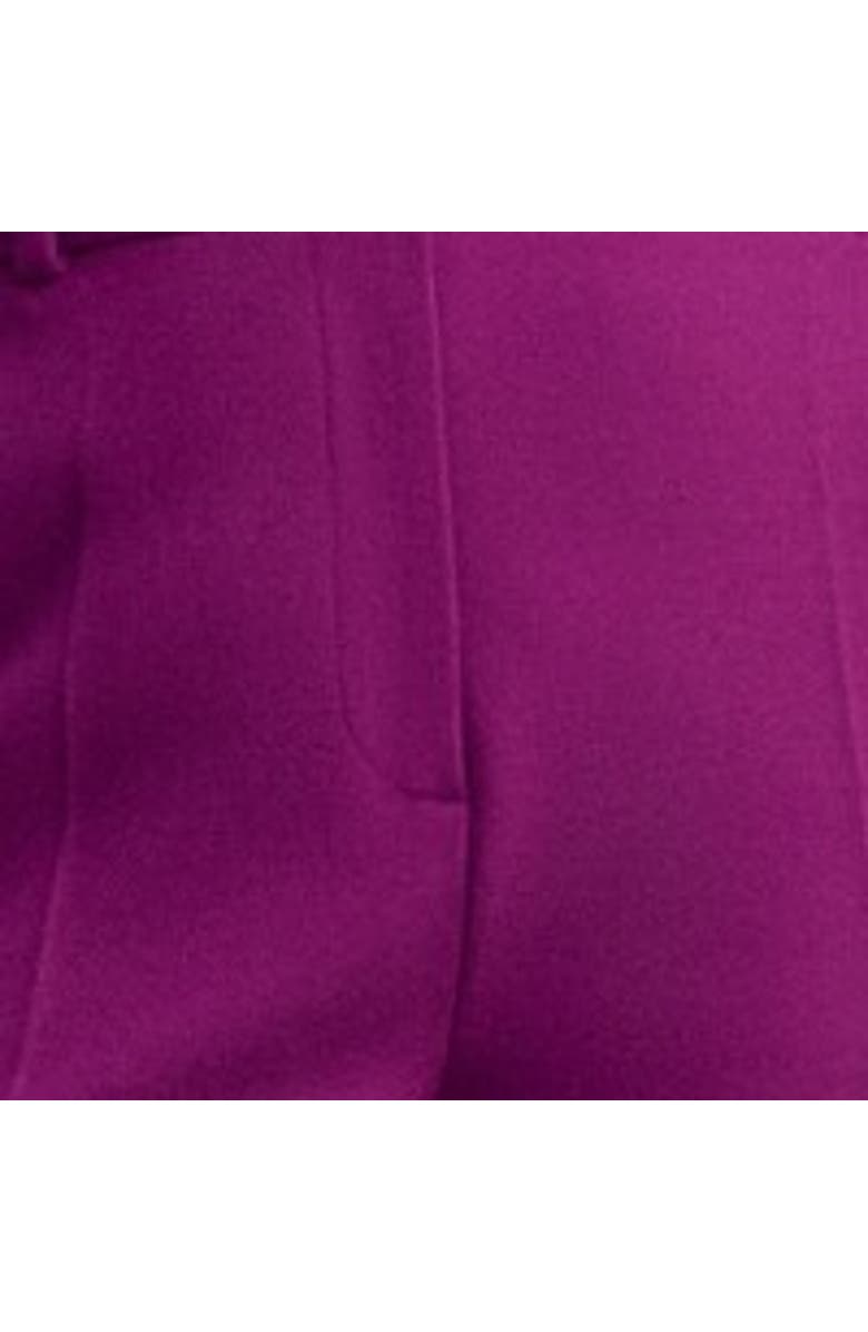 The Fold Tavira Sculpt Crepe Pants, Alternate, color, Purple