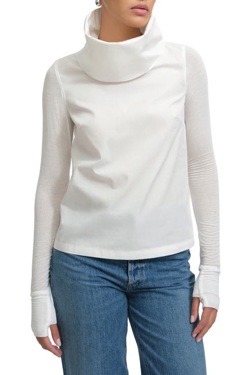 Atlantic Oversized Collar Top