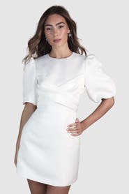 Coast Wrap Front Short Sleeve Mini Dress