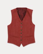 Fortela Demi Linen Vest