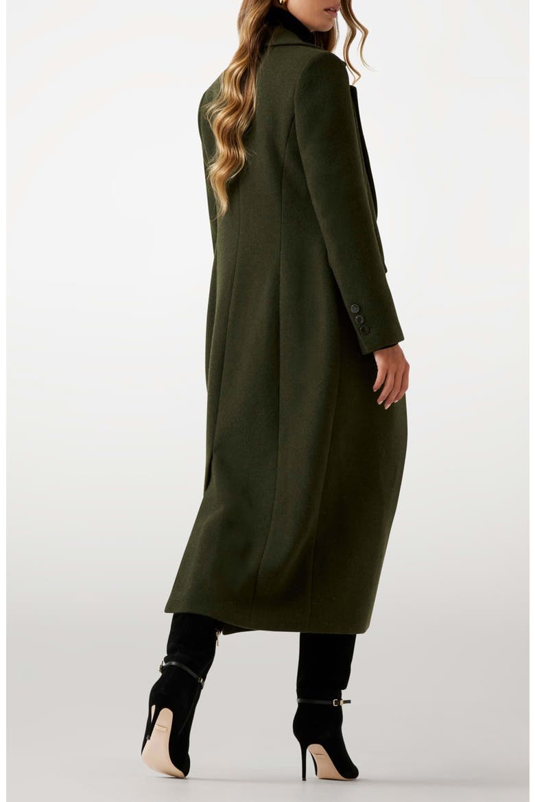 Lauren Long Coat, Alternate, color, GREEN