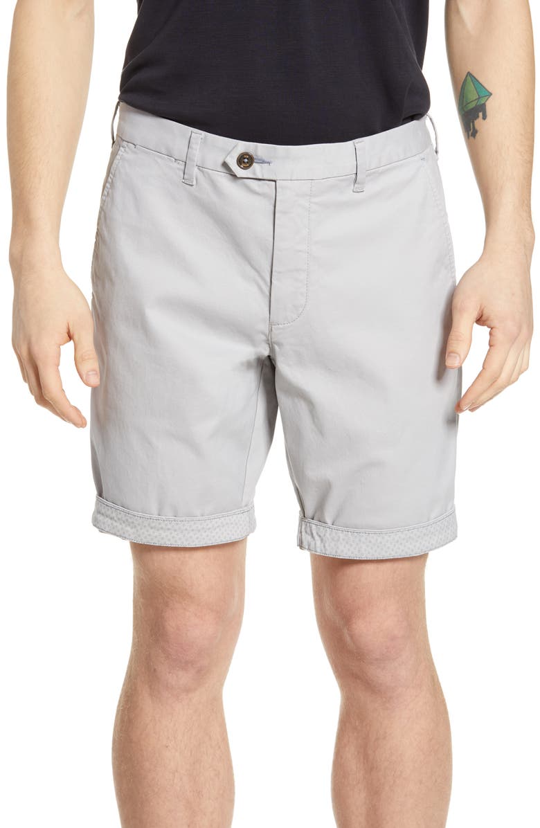 Ted Baker London Selshor Slim Chino Shorts, Alternate, color, 