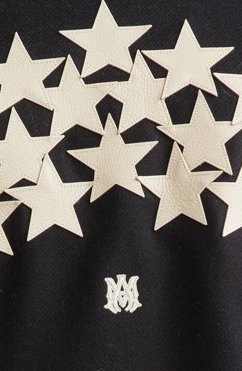 ブルゾン Amiri Stars Varsity Jacket Buy Amiri Stars Varsity Jacket 'Red' - AMOUBB1004 RED | GOAT