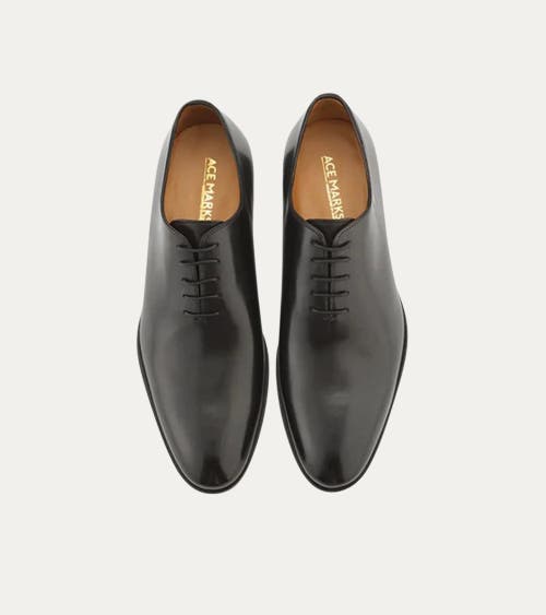 Ace Marks Carlo Wholecut Oxford In Black