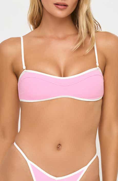 LSPACE Selena Rib Bikini Top