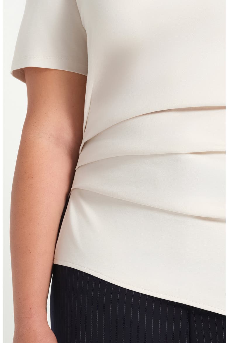 Sasha Short Sleeve Top, Alternate, color, OYSTER