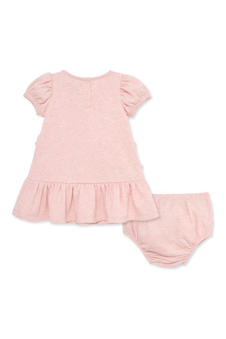 Kids' A-Line Bow Dress & Diaper Cover Set, Alternate, color, PINK