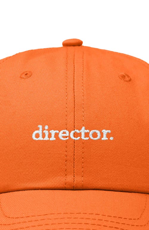 DALIX DALIX DIRECTOR EMBROIDERED LOW CROWN CAP 