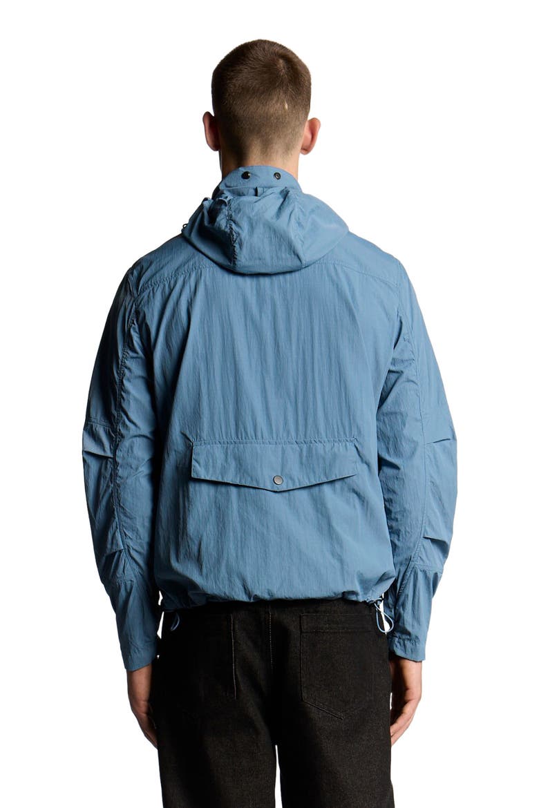 Long Sleeve Stow Away Jacket, Alternate, color, Ocean Sky