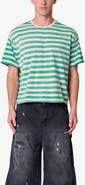 mnml Stripe Cotton T-Shirt