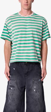 mnml Stripe Cotton T-Shirt