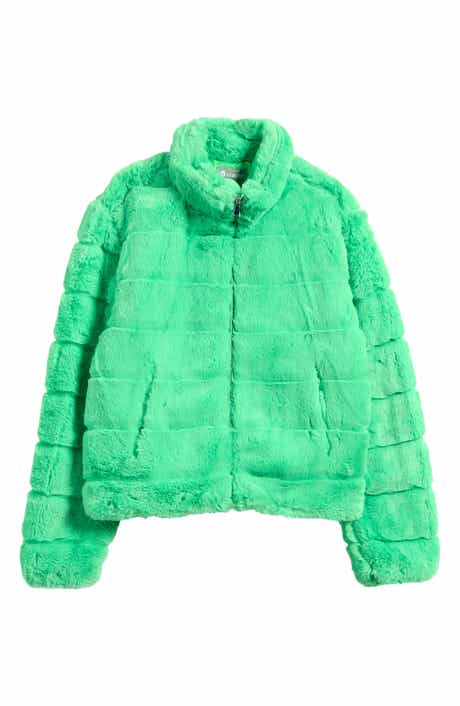 Tractr Kids' Faux Fur Jacket
