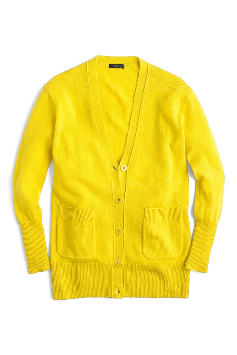 Oversize Wool Blend Cardigan, Alternate, color, HEATHER HARVEST