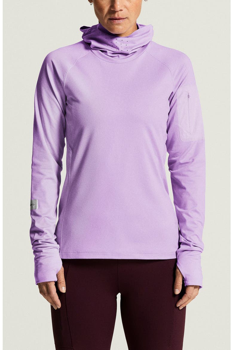 SubZ Thermal Hoodie, Main, color, LILAC