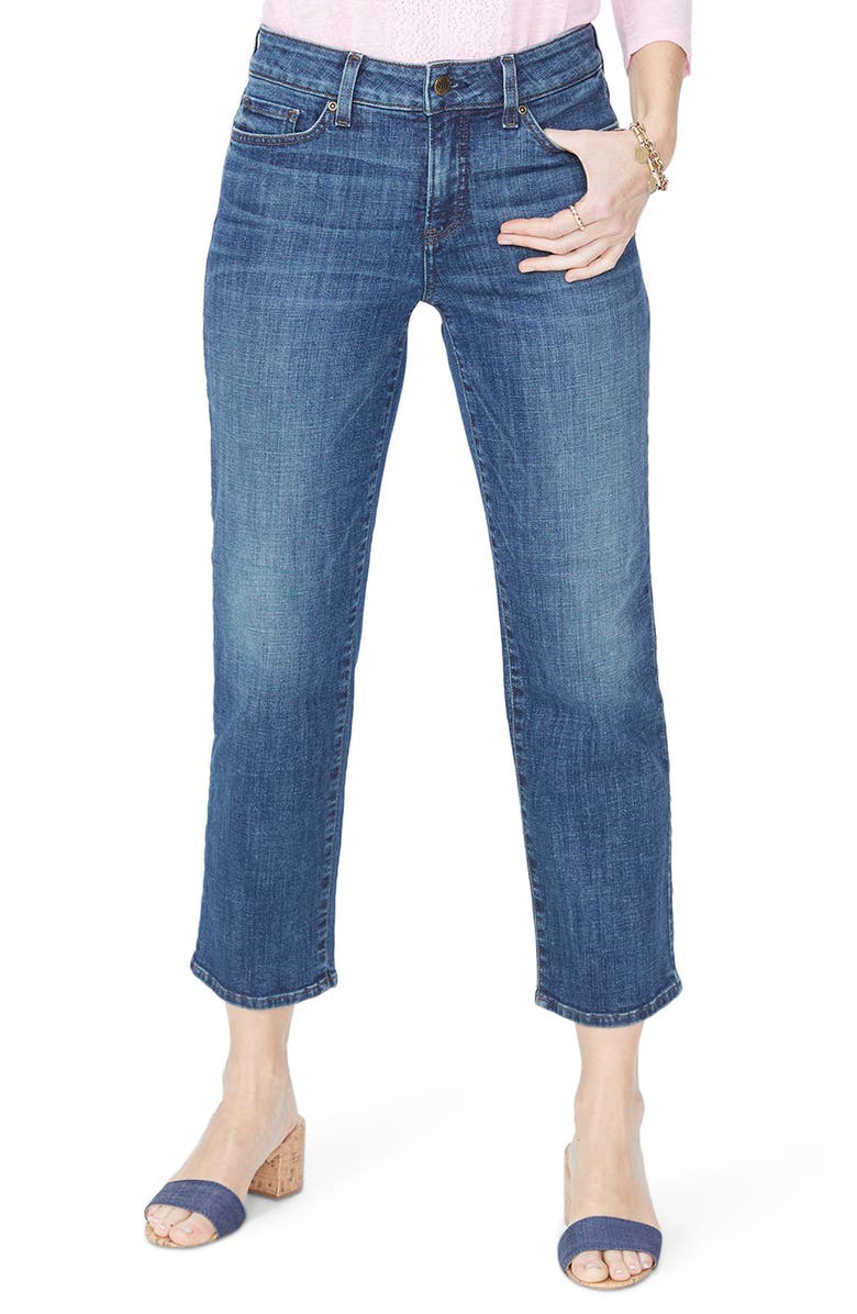 NYDJ Jenna Straight Leg Ankle Jeans, Main, color,