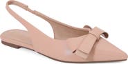 BERNESS Cinnamon Bow Slingback Flat