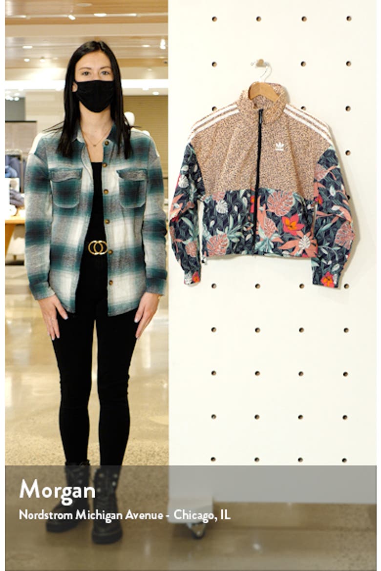 x HER Studio London Mixed Prints Track Jacket video
