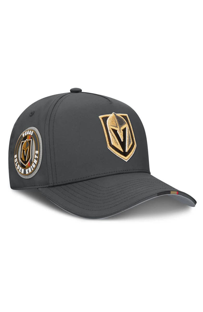 FANATICS Men's Fanatics Gray Vegas Golden Knights 2025 NHL Draft Authentic Pro On-Stage Podium A-Frame Adjustable Hat, Main, color, Gray