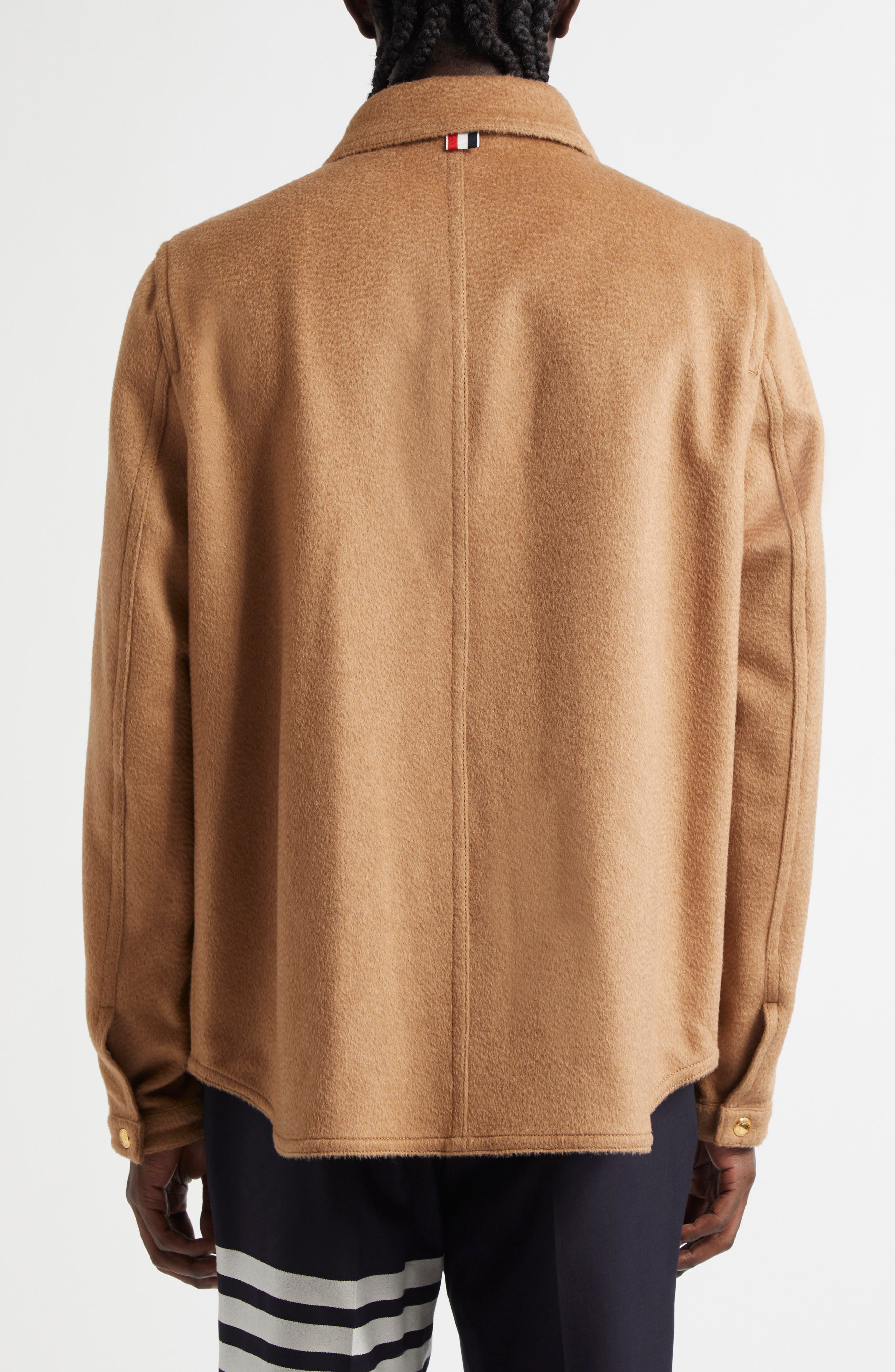 Utility Camel Hair Jacket - image 2