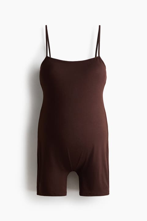 Mama Integral-bra Playsuit