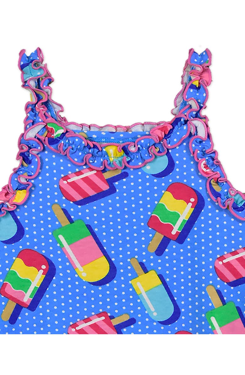 Sara’s Prints Sleeveless Ruffle Nightgown, Alternate, color, Popsicles