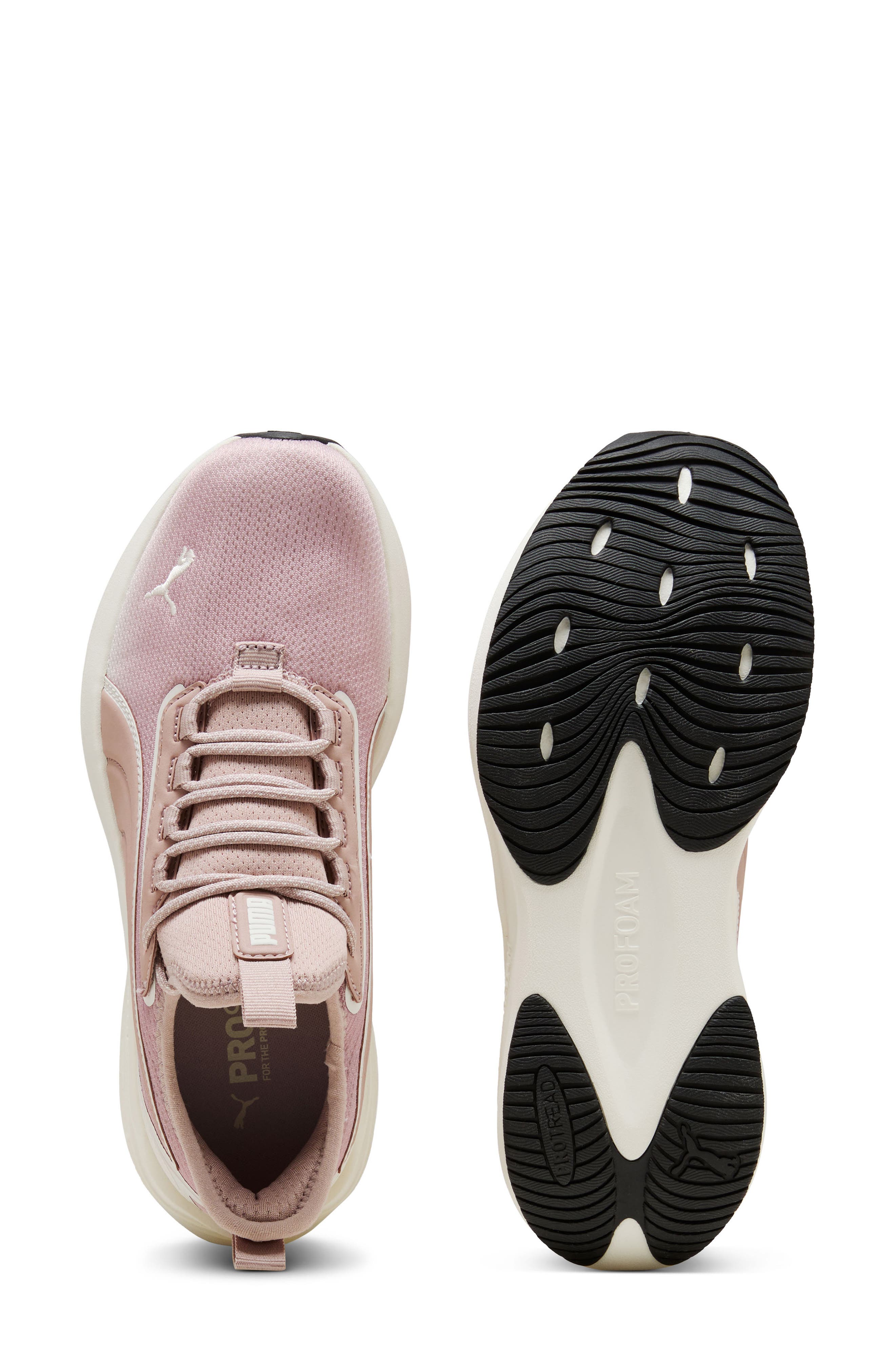 Darter Pro 2 LS Fade Running Shoe, Alternate, color, ROSE LATTE/ WARM WHITE