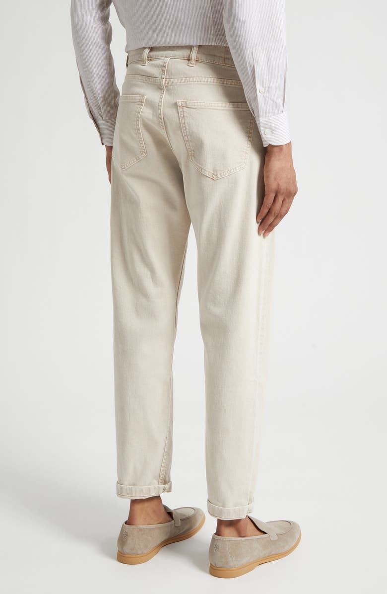 Eleventy Straight Leg Jeans, Alternate, color, Sand
