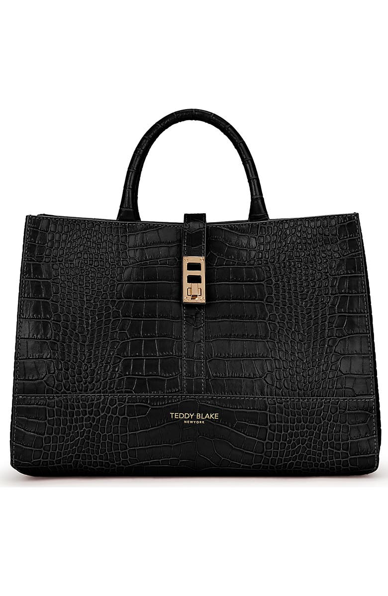 Teddy Blake Lola Croco 12", Main, color, Black