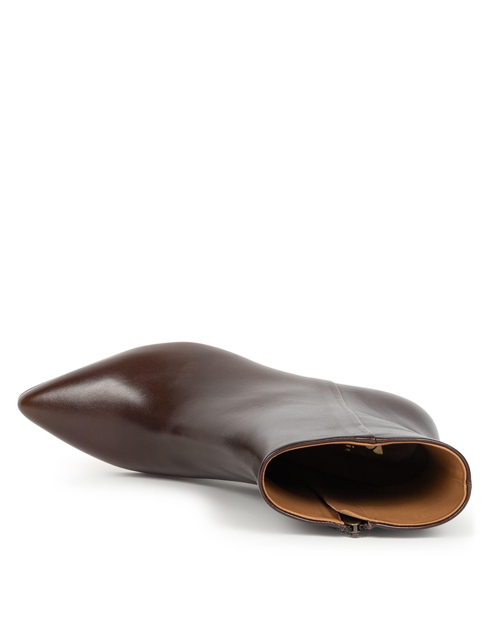Audrey Flat Ankle Boots, Alternate, color, Mogano