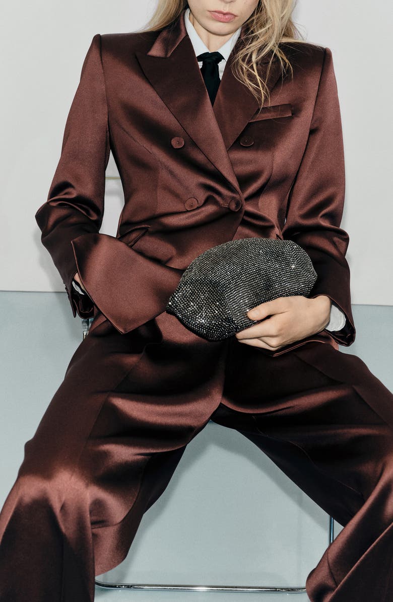 MANGO Crystal Clutch, Alternate, color,