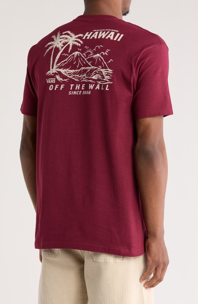 Vans Hawaii Sun Cotton Graphic T-Shirt, Alternate, color,