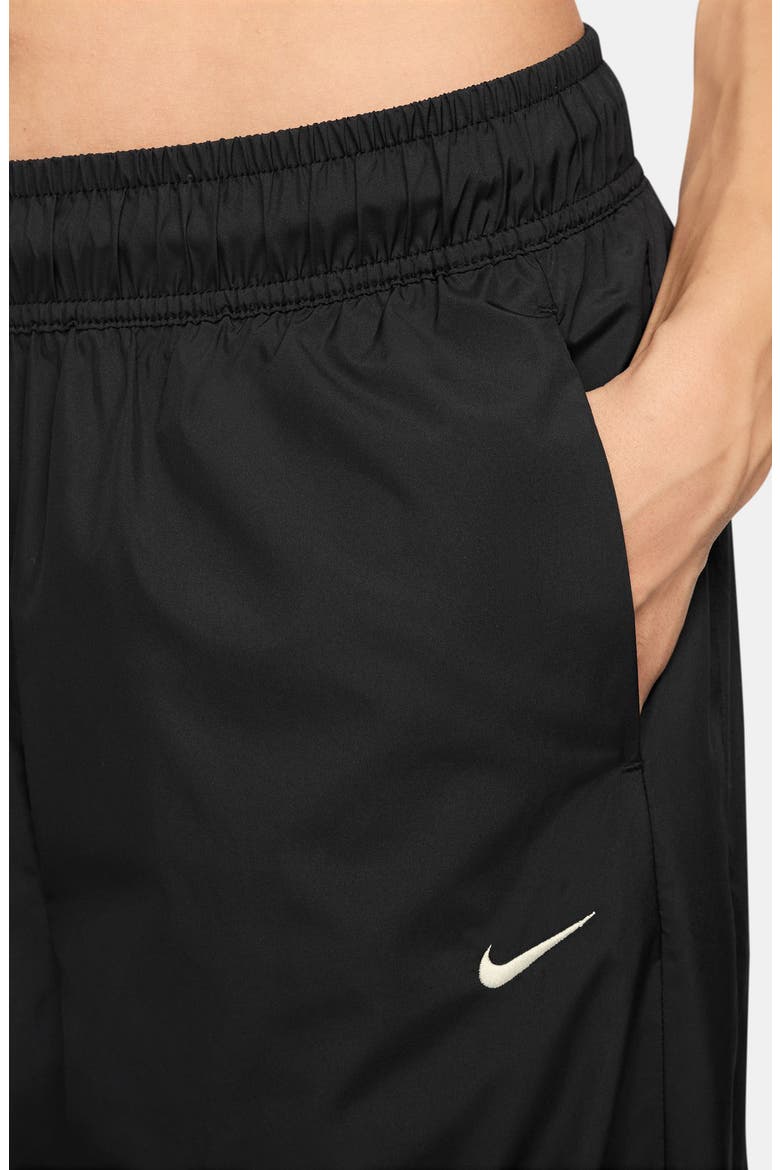 Classic Open Hem Pants, Alternate, color, BLACK/ SAIL