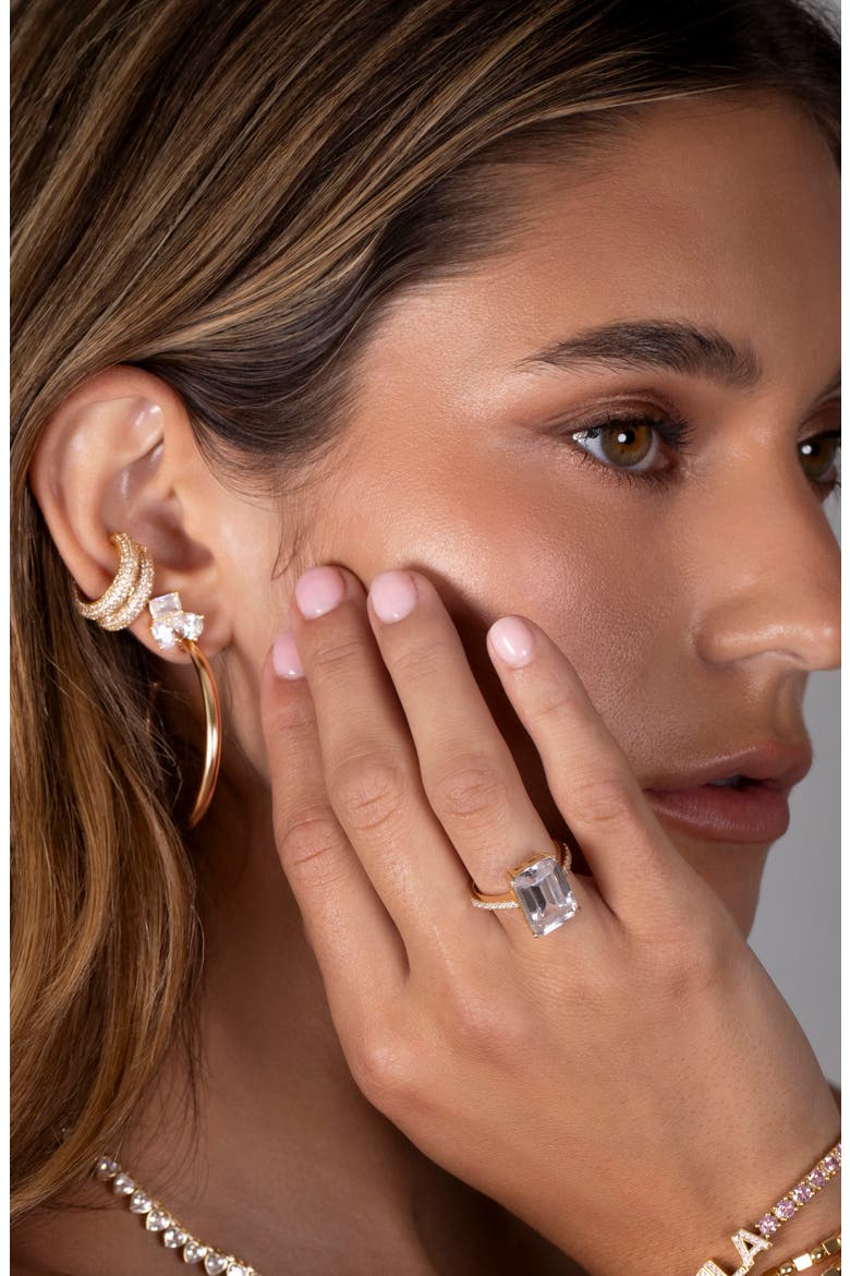 Thin Tube Hoop Earrings, Alternate, color, GOLD