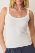 Marine Layer Lexi Sun-In Crop Rib Camisole