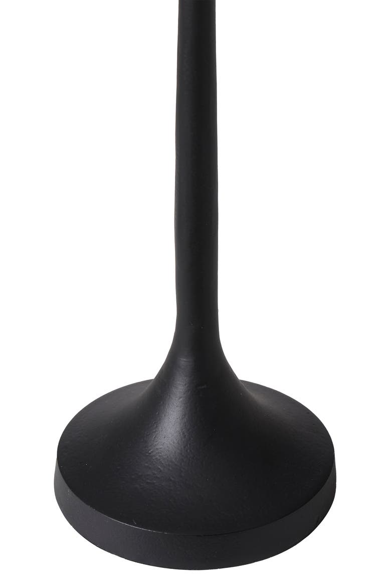 Set of 2 Candleholders, Alternate, color, BLACK