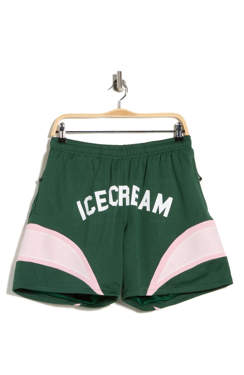 ICECREAM Catch Logo Shorts, Main, color, Jolly Green