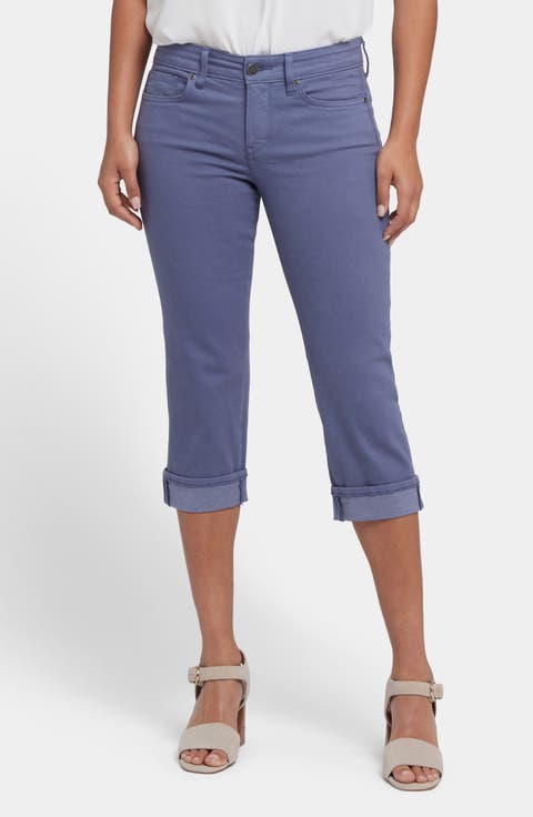 Marilyn Straight Leg Capri Jeans
